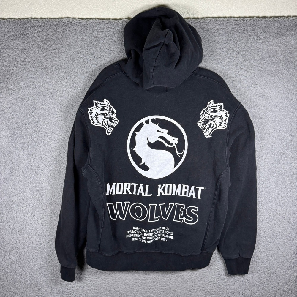 Darc Sport Mortal Kombat Wolves Hoodie Black Limited Edition 5/1000 Mens Large